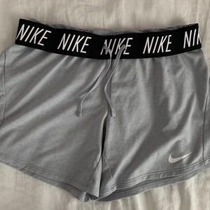 Grey Nike shorts